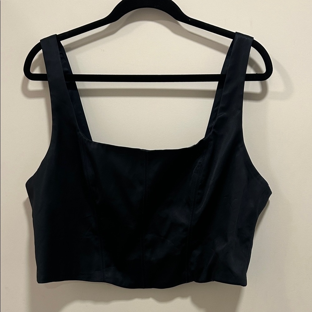 Aritzia Elevate Bustier In Total Eclipse - image 2